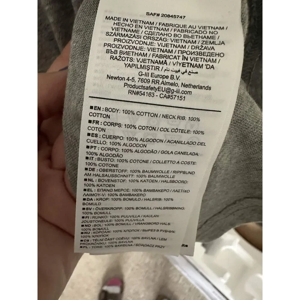 Converse All Star 1908 Graphic T-Shirt XXL Gray Short Sleeve NWT Cotton Tee - Picture 5 of 5